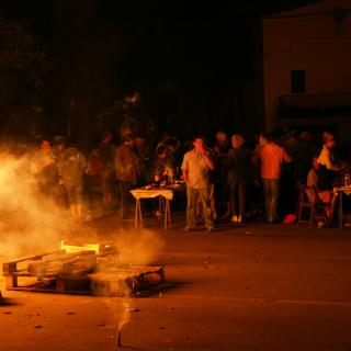 Revetlla de sant Joan en Cistella