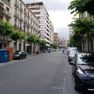 Vista general de l'avinguda del País Valencià