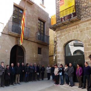 Minut de silenci a Solsona.