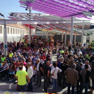 Marató per la Democràcia, a la Plaça Universitat de Canet de Mar