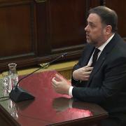 Oriol Junqueras obre els interrogatoris el tercer dia del judici