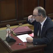 El Tribunal Suprem ha reprès passades les 10.05 hores el judici del procés amb l'interrogatori de l'exconseller de Presidència Jordi Turull