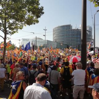 Manifestació Estrasburg
