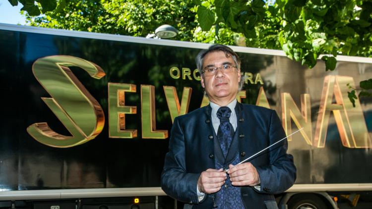 Eliseu Quintana, director de l'Orquestra Selvatana /