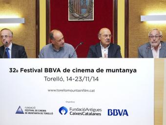 La presentació del 32è Festival BBVA de cinema de muntanya Jordi Puig