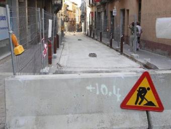 Les obres al carrer Bac Jordi Puig 