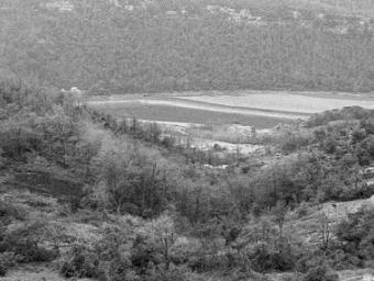 Aquesta és la zona de les Masies de Roda on la Mancomunitat d’Osona Nord i el Ripollès Sud va comprar els terrenys l’any 1987 Carles Molist 