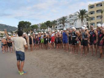 Sortida del Triatló de l'Hospitalet de l'Infant Cedida