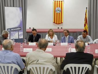 La trobada dels alcaldes del Moianès amb Ortega a Granera, el 5 de setembre Griselda Escrigas