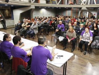 Podem Granollers va reunir unes 120 persones dimarts al vespre a La Troca Griselda Escrigas