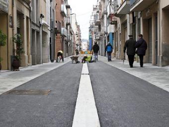 La nova imatge del carrer del Lliri Griselda Escrigas