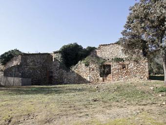 Les restes de la masia de Ca l’Espargueró, que està protegida al catàleg Griselda Escrigas