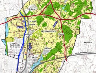 Les zones afectades per la reserva històrica del quart cinturó Neus Páez