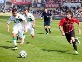 Vitor, en el partit del CF Reus contra l'Elx Il·licità CF Reus Deportiu