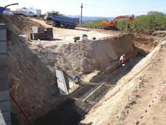 Els treballs d’ampliació del cementiri municipal de Granollers tenen una durada prevista de tres mesos Ramon Ferrandis