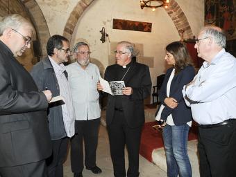 El bisbe de Terrassa ha visitat aquest dies l’església de la Doma Ramon Ferrandis