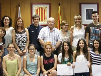 La cloenda del programa Lecxit a Lliçà de Vall amb representants de les escoles, l’institut i l’Ajuntament