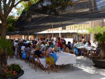 Imatge d'arxiu de la trobada de puntaires al poble  