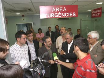 El dia 6 de juliol de 2005 a les 12 de la nit l’Hospital i el Departament de Salut va inaugurar el nou servei d’Urgències Centre a l’edifici de l’AISS Griselda Escrigas