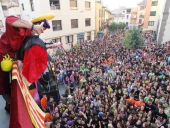 La porronada és sens dubte un dels actes que congrega a més quantitat de persones Jordi Puig