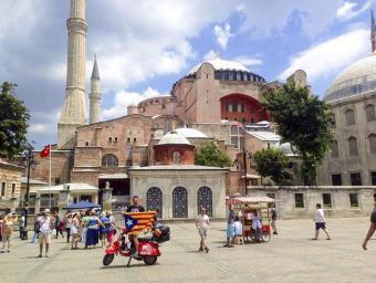 Istanbul, un dels pocs llocs turístics on va ser