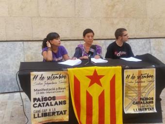 Presentació dels actes de l'Esquerra Independentista per l'11 de setembre Josep Gallofré