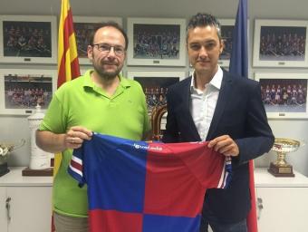 Ferran López signa la seva renovació com a tècnic de l'Igualada HC Info Anoia