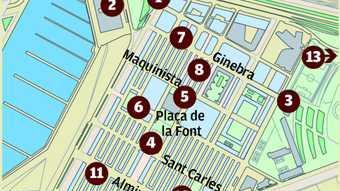 Meses de votació anticipada a la Barceloneta