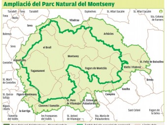 Dues vistes del Parc Natural del Montseny iñaki relanzón / joan mercader (dip. de barcelona)