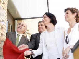  Carod-Rovira durant la inauguració de l'escola a Cabrera de Mar, el matí d'aquest dissabte.   Eva Guillamet / Departament de Vicepresidència. 