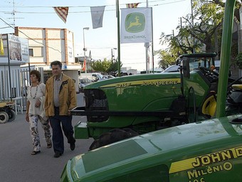 La fira comptarà amb oferta de maquinària agrícola.  JUDIT FERNÁNDEZ