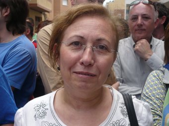 Carme Pelejà, alcaldessa de la Fatarella. G.M