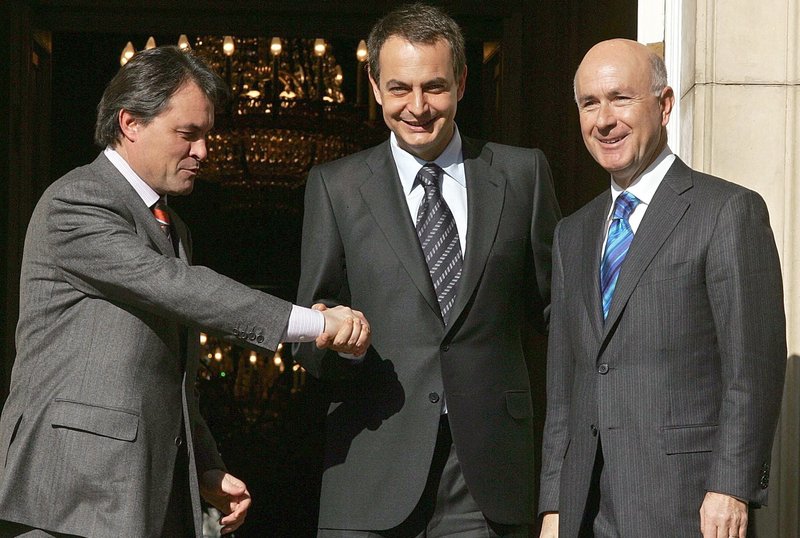 Zapatero i Mas celebraran la seva primera reunió oficial el 7 de febrer |  Agències | barcelona | Política | El Punt Avui