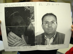 Julia Lamas i el seu cunyat Maurici Font, tots dos veïns dels Pallaresos, que van desaparèixer el 27 de març.  EL PUNT