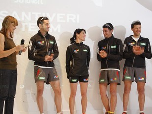 Segarra, Roc, Jiménez, Jornet i Solà, en la presentació. SALOMON