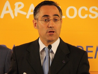 L'eurodiputat en un acte de la campanya electoral de les europees, el 2009. ACN