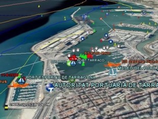 Captura del port de Tarragona a Google Earth.  EL PUNT