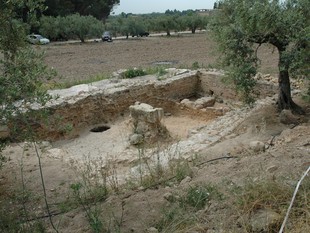 Jaciment romà de Molins Nous, a Riudoms, un dels que s'ha estudiat.  ICAC