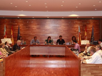 Sala de plenaris de la Corporació Municipal de Torrent. /  ARXIU