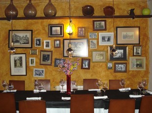 Una imatge de l'interior del restaurant