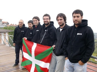 El grup retratat en la seva darrera estada al País Basc.