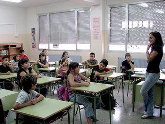 L'escola Lluís Viñas, amb 400 alumnes, és l'únic centre públic d'infantil i primària de Móra d'Ebre. ACN
