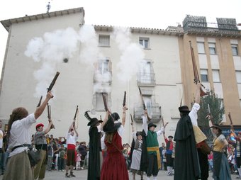 Bandolers, a la festa Torna en Serrallonga, de Sant Hilari Sacalm. LA SELVA COMUNICA