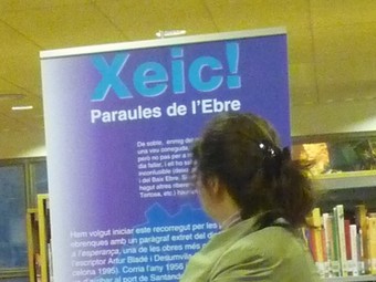 El CNL ha organitzat l'exposició itinerant «Xeic!», sobre el català de l'Ebre. R.R