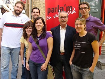 Presentació de la campanya «Parla'm en valencià» a la demarcació d'Alacant. /  ARXIU