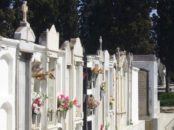 El cementiri de Vilassar de Mar, que en els propers anys s'ha d'ampliar.  GERARD ARIÑO