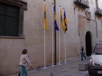 Façana exterior del Palau Ducal de Gandia. /  ESCORCOLL
