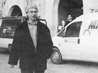 Josep Lluís Paz,Pato, quan el jutjaven pel segrest.  T.SOLER