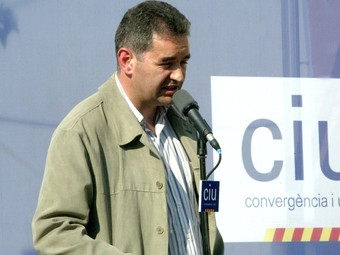 Rafael Ros, alcalde de la Roca del Vallès.  CIU
