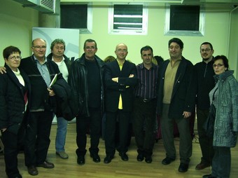 Imatge de la trobada a Vilanova del Vallès.  EL PUNT